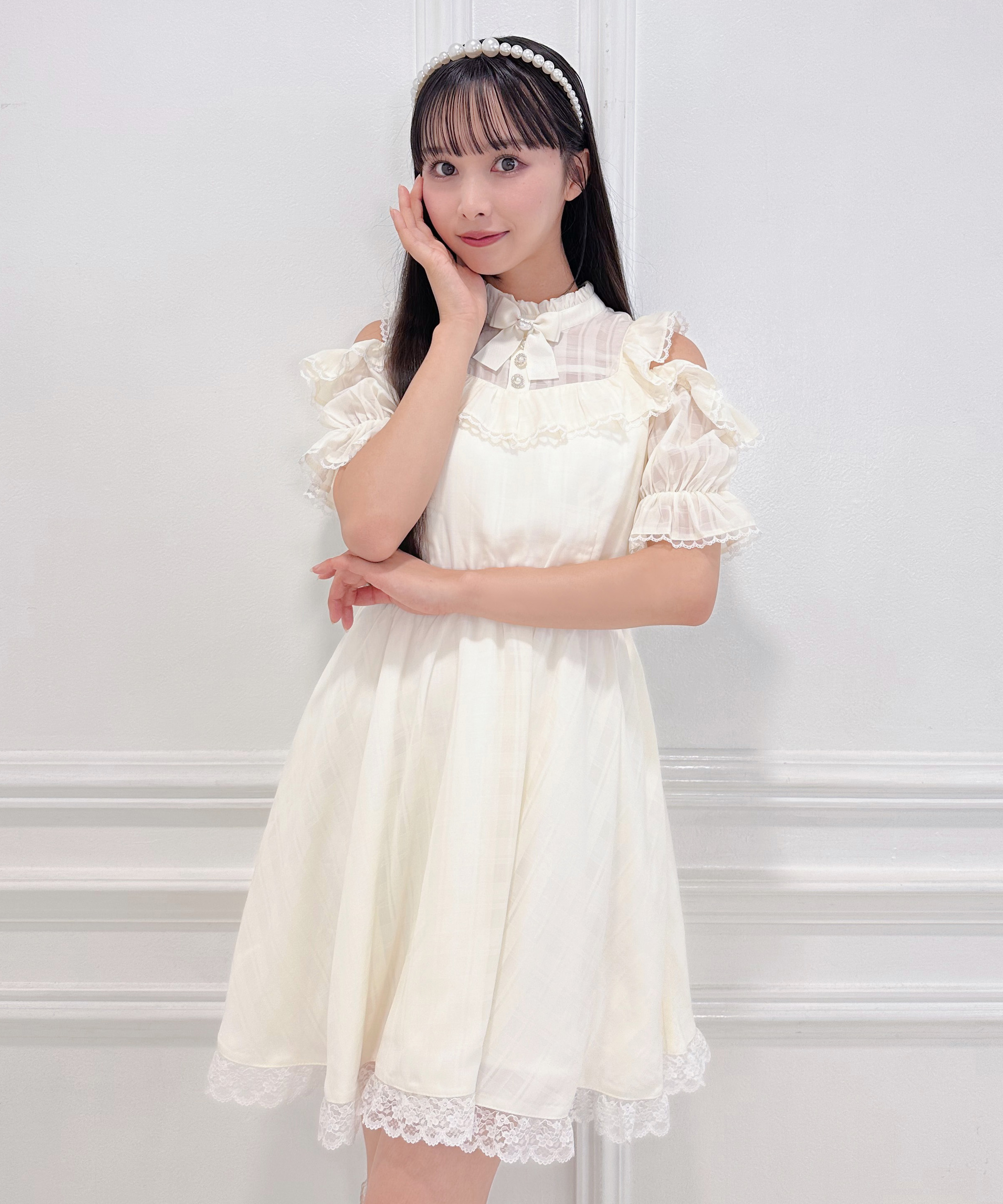 肩あきフレアワンピース – BUNNY APARTMENT