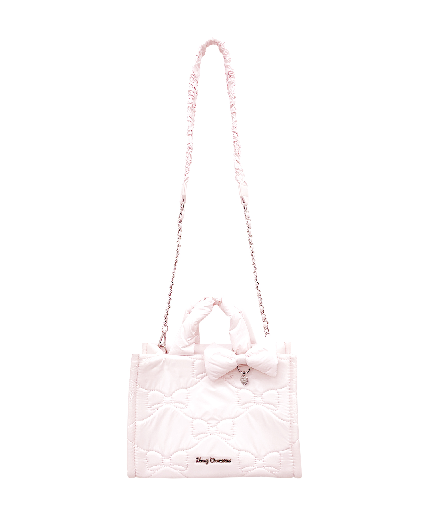 リボンチャーム付きキルティングバッグ – BUNNY APARTMENT