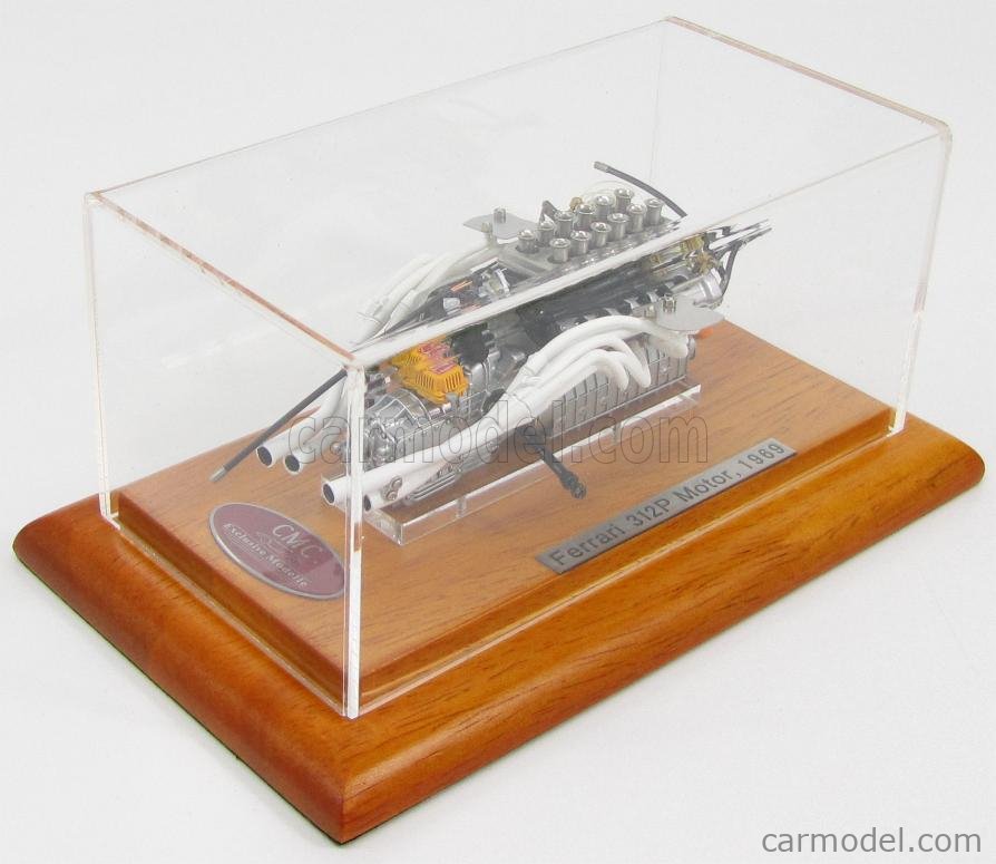 1/18 CMC フェラーリ 312P 1969 ケース付きエンジン 1/18 CMC
