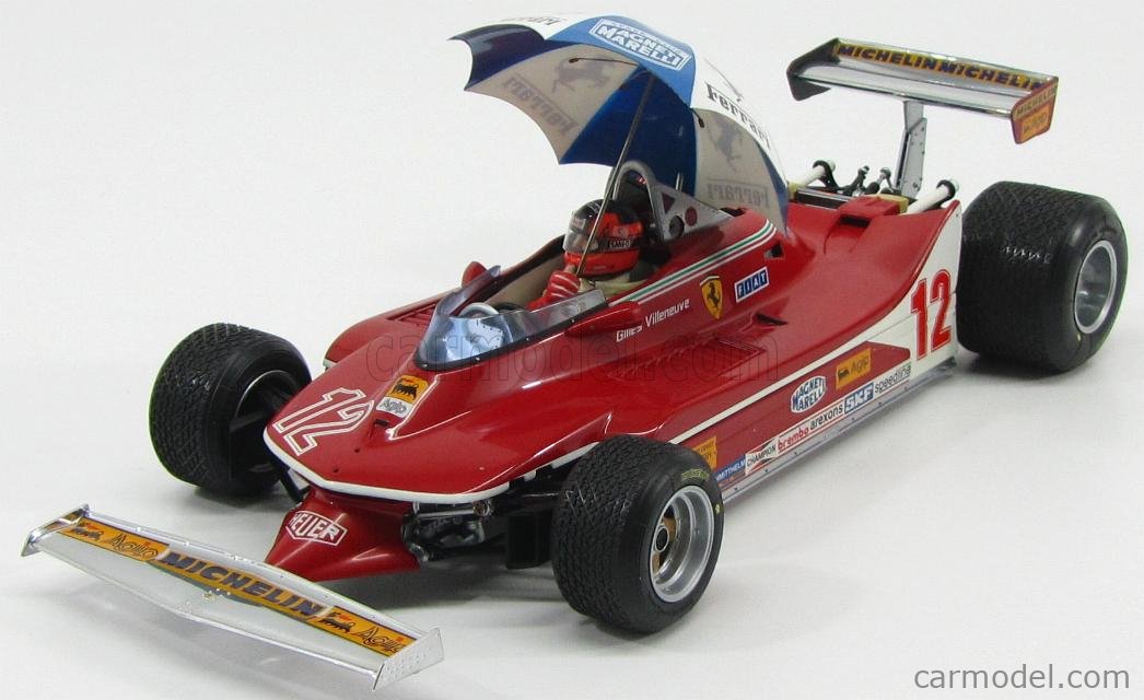 限定1500台 エグゾト 1/18 フェラーリ 312T4 アルミニウムボディ Exoto