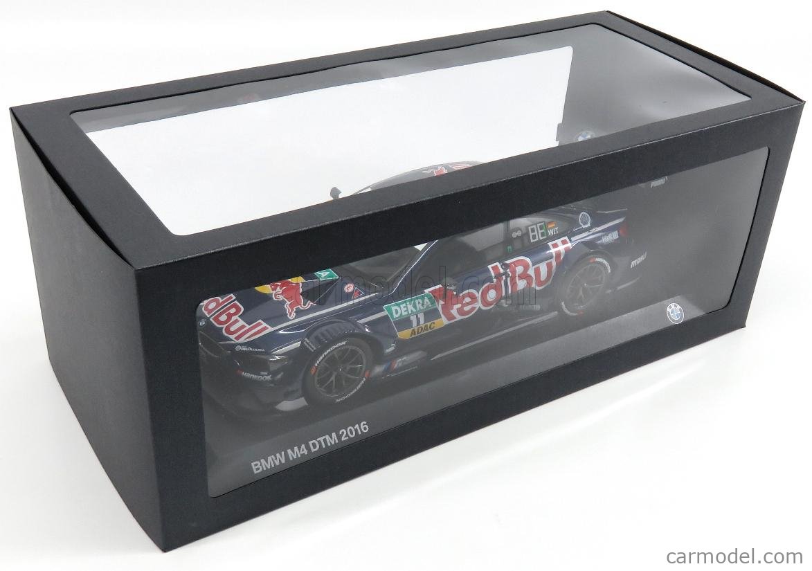 希少【極美品】BMW M4 DTM 2016 1/18 レッドブル仕様 希少【極美品