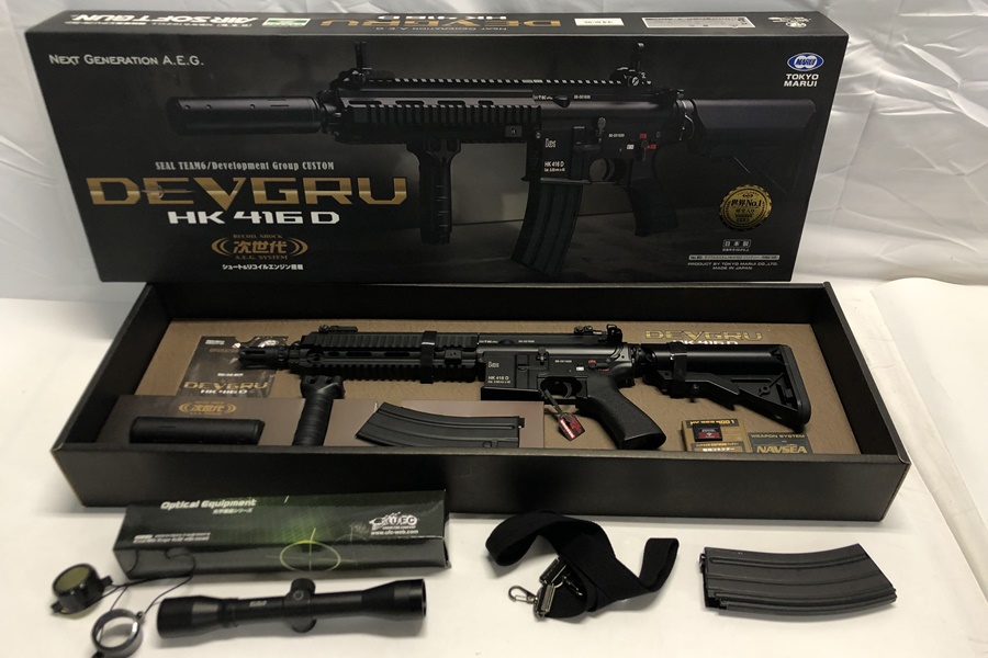 東京マルイ 電動ガン hk416d＋スコープなど TOKYO MARUI HK416D