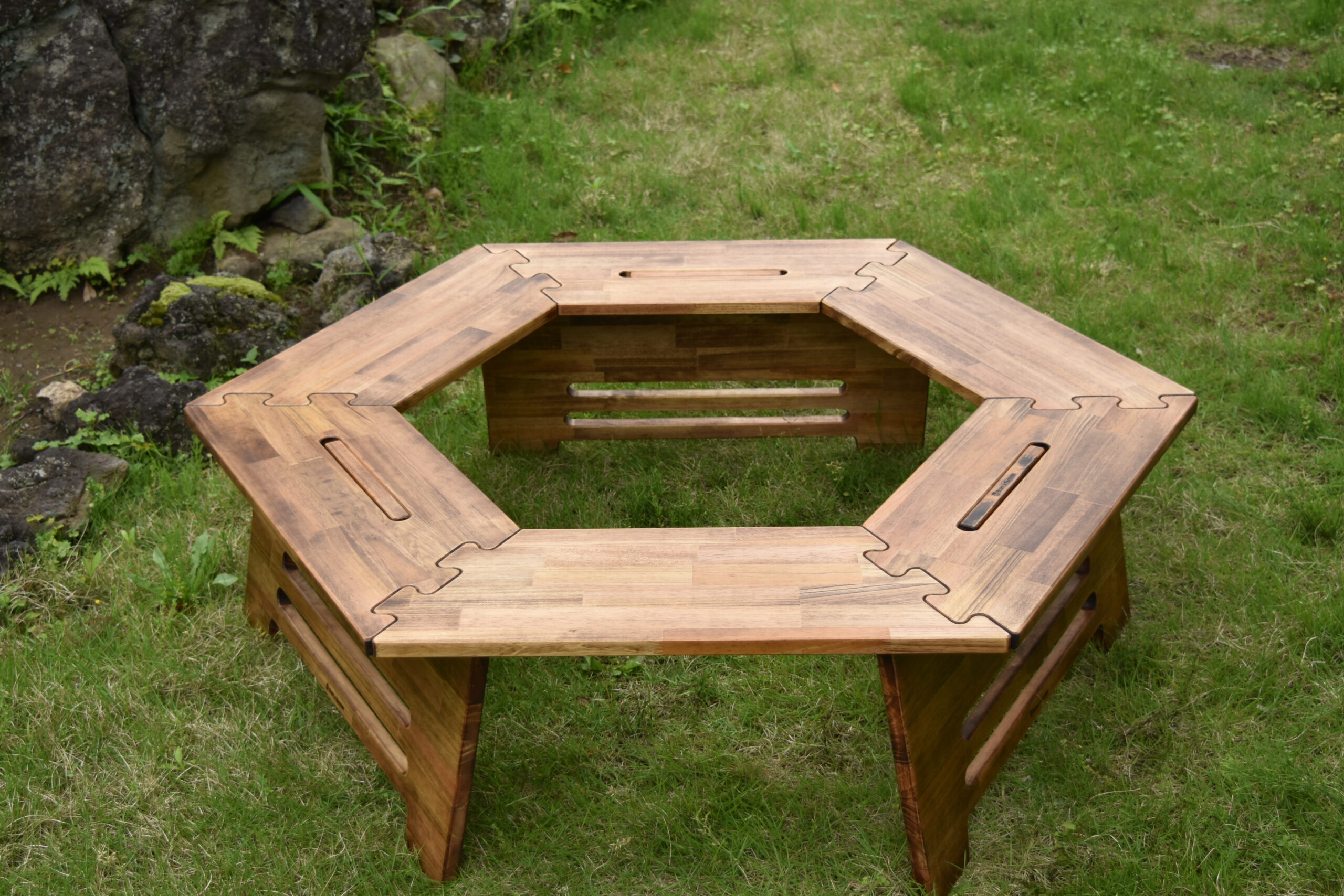 ヘキサテーブル | 木工工房 Buru,s factory