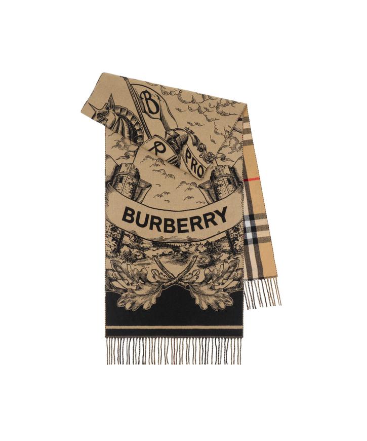burberry/バーバリー通販 | リバーシブル EKD カシミアスカーフ【送料