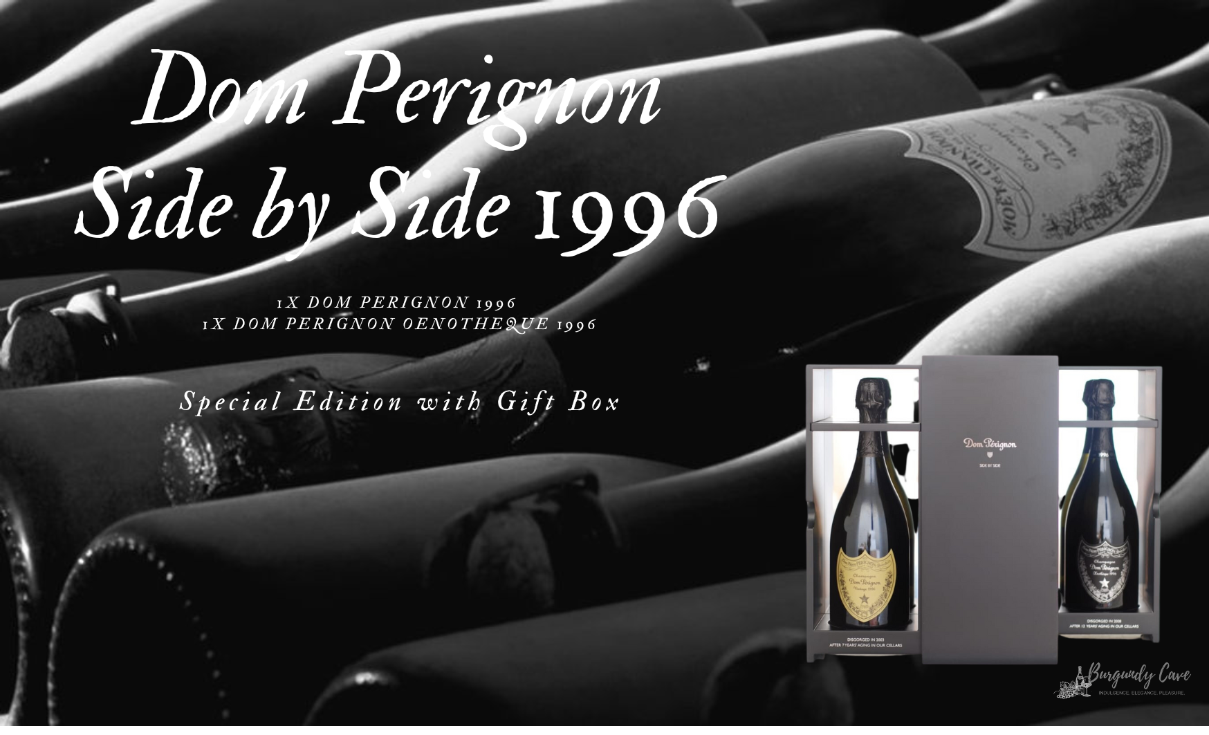 Special Edition, 1996 Dom Perignon 'Side by Side' Oenotheque