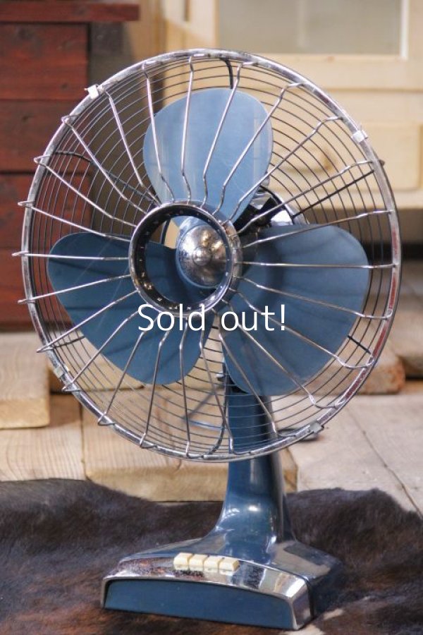 ヴィンテージ鉄製扇風機 ファン 蚤の市 アンティーク 1940-50's