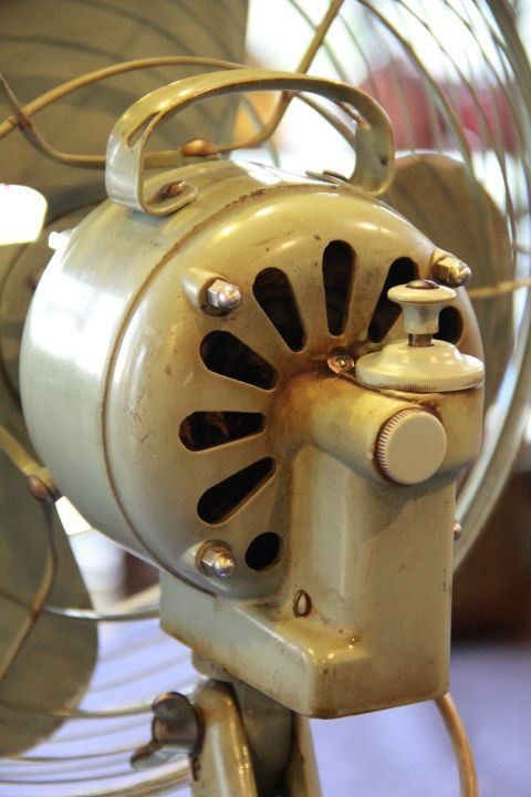 NATIONAL,ナショナルTYPE M-2 レトロ扇風機、ビンテージファン - BURN-UPS!