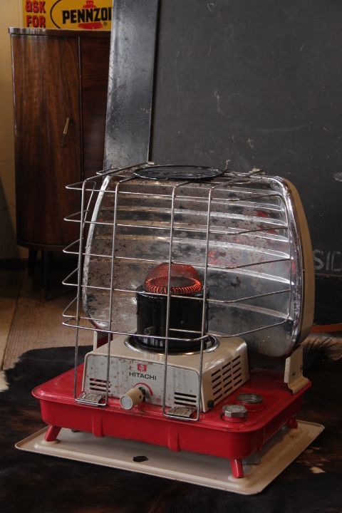 日立石油ストーブ HITACHI-OVH 520 昭和レトロヴィンテージストーブ
