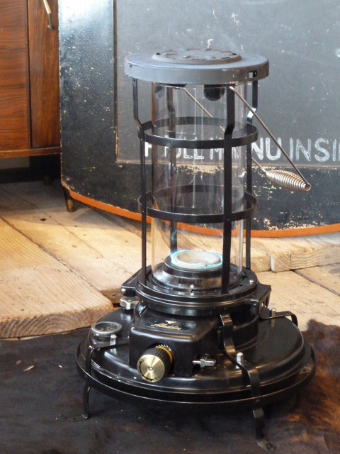 ブルーフレームヒーター39型 ステンレスタンク アンティークリメイク