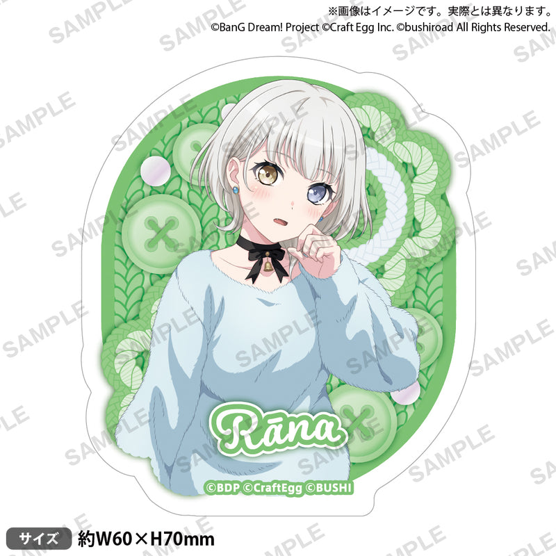 バンドリ！ ガールズバンドパーティ！ ステッカー 要楽奈 2023 Winter ver.