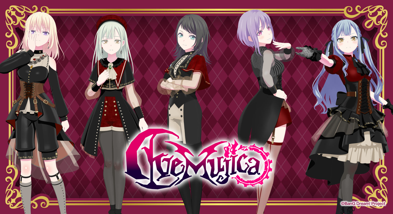 サプライセット BanG Dream! Ave Mujica スリーブ付き サプライセット