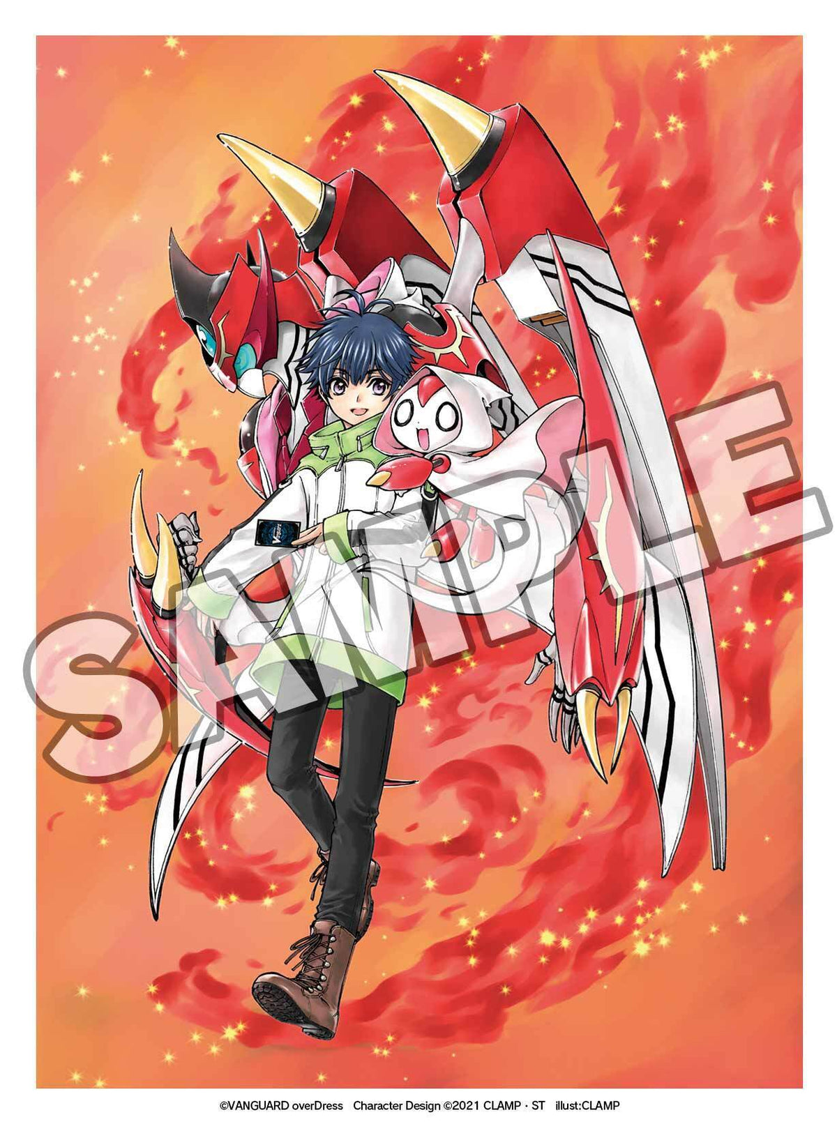 コミケ ヴァンガード バレンタインデー ver. スリーブ 5種セット