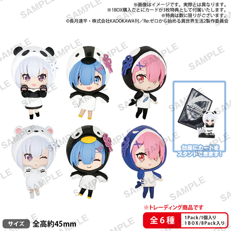 しろくろカプセル Re:ゼロから始める異世界生活 BOX ver.【PACK】