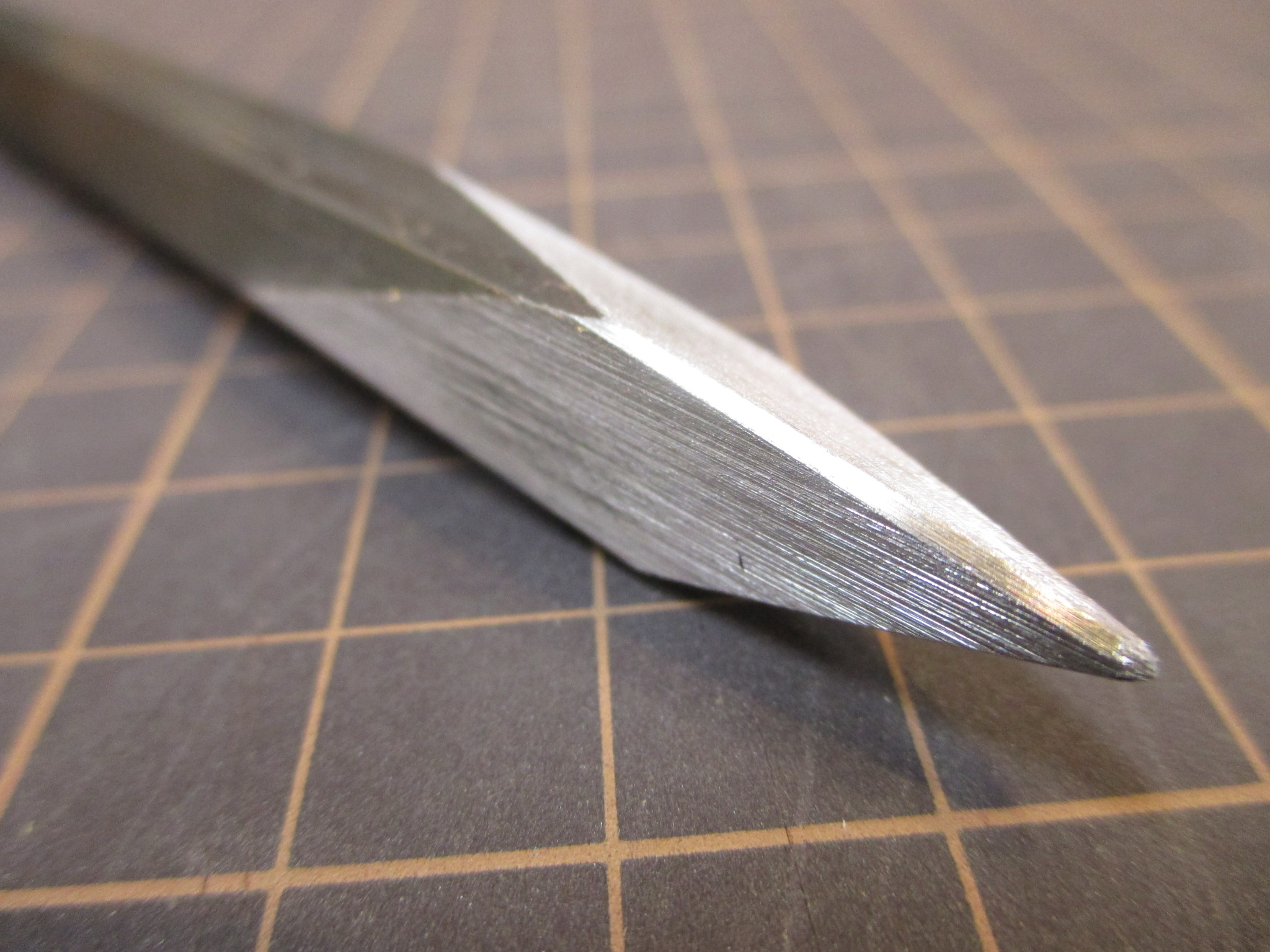 古武器忍具【六角棒手裏剣】黒丸剣先3本セット