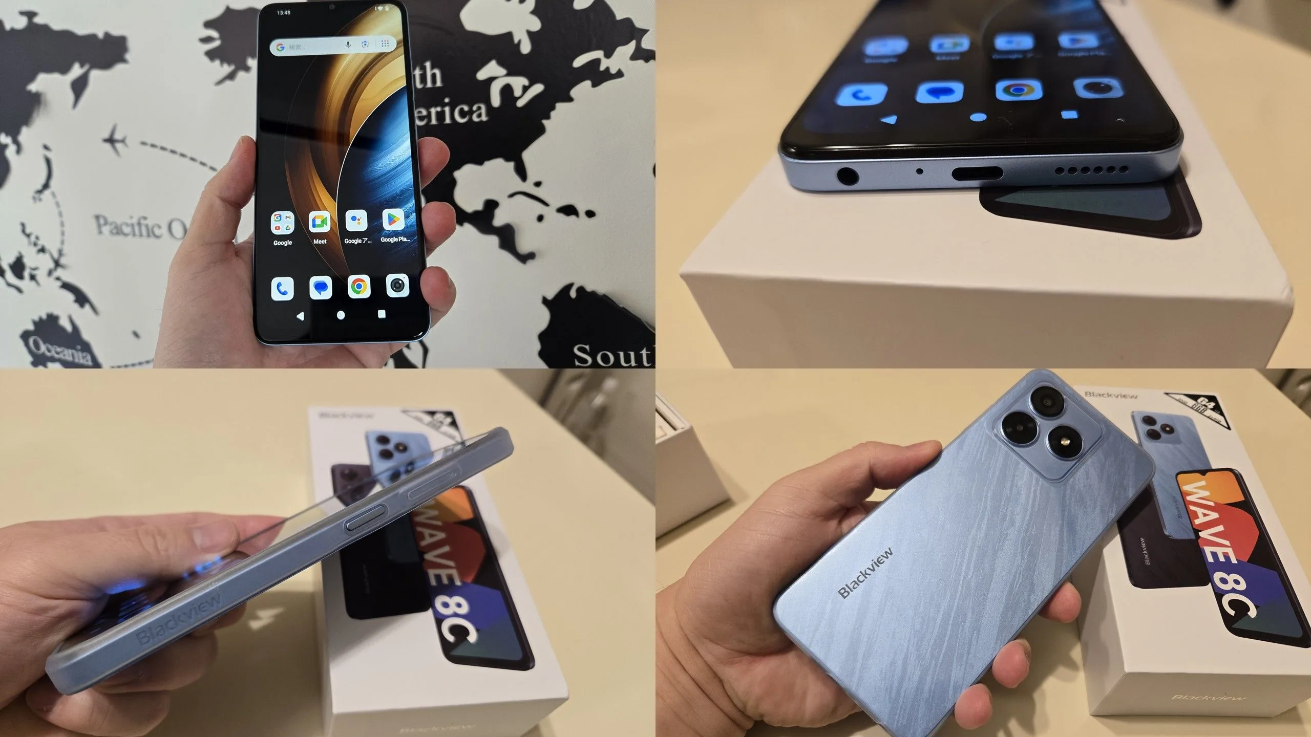 Blackviewが放つエントリースマホ「Blackview WAVE 8C」レビュー – 低