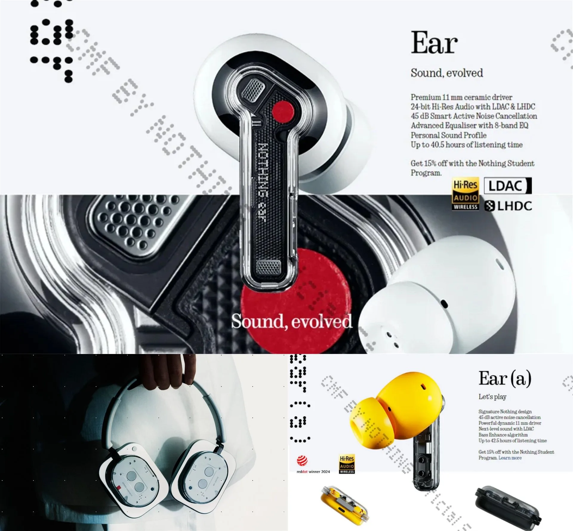 Glyphが光る「Nothing Headphone (1)」がついに期間限定セール価格に