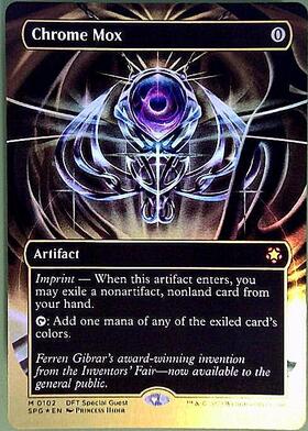 ファーストプレイス・Foil】《金属モックス/Chrome Mox》 FOIL)金属