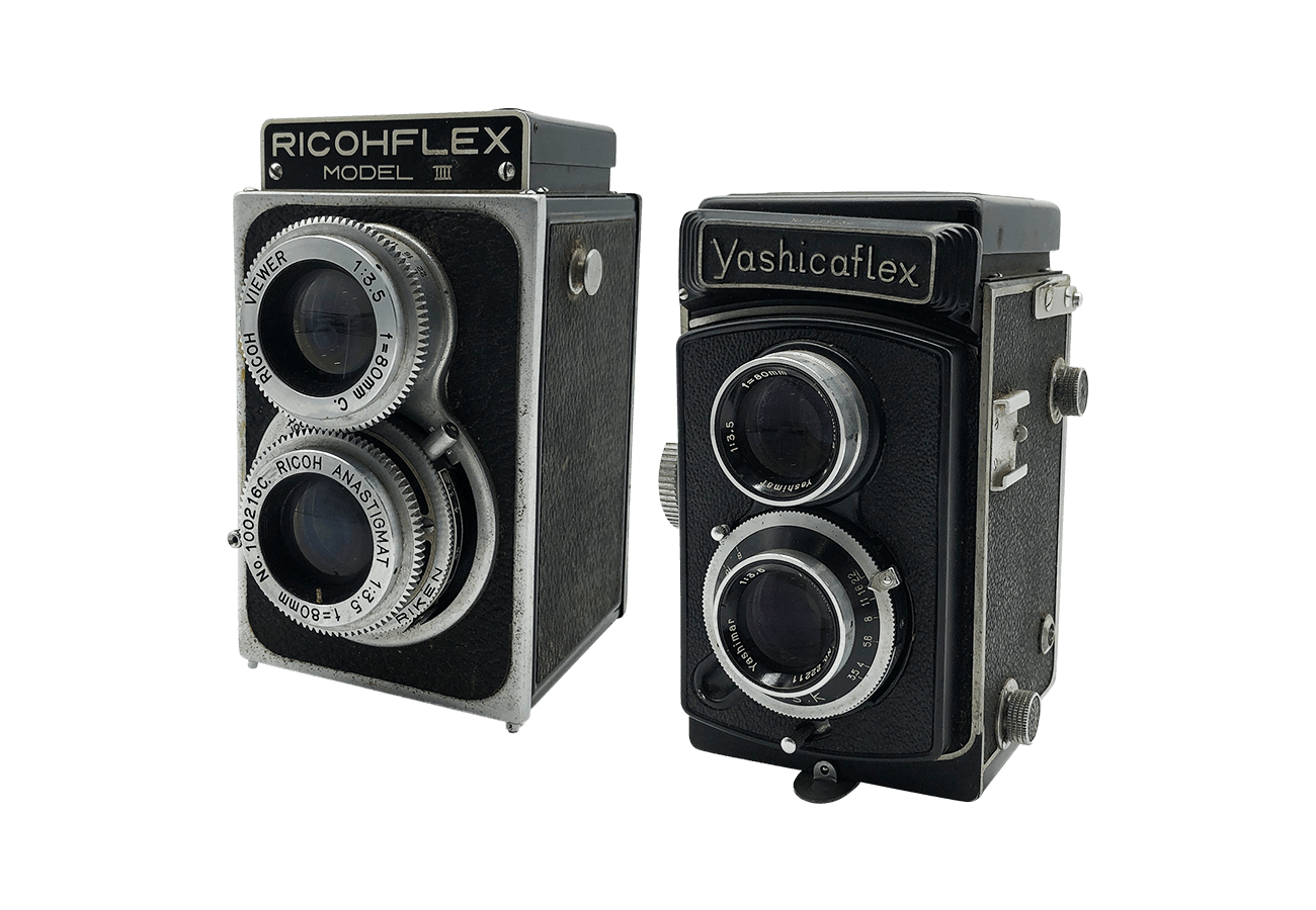 Seagal 二眼レフカメラ ダブルレンズ付き