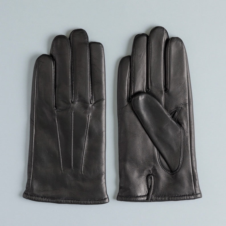 KURODA Italian Sheepブラック 羊革 手袋 24cm 日本製 KURODA Italian