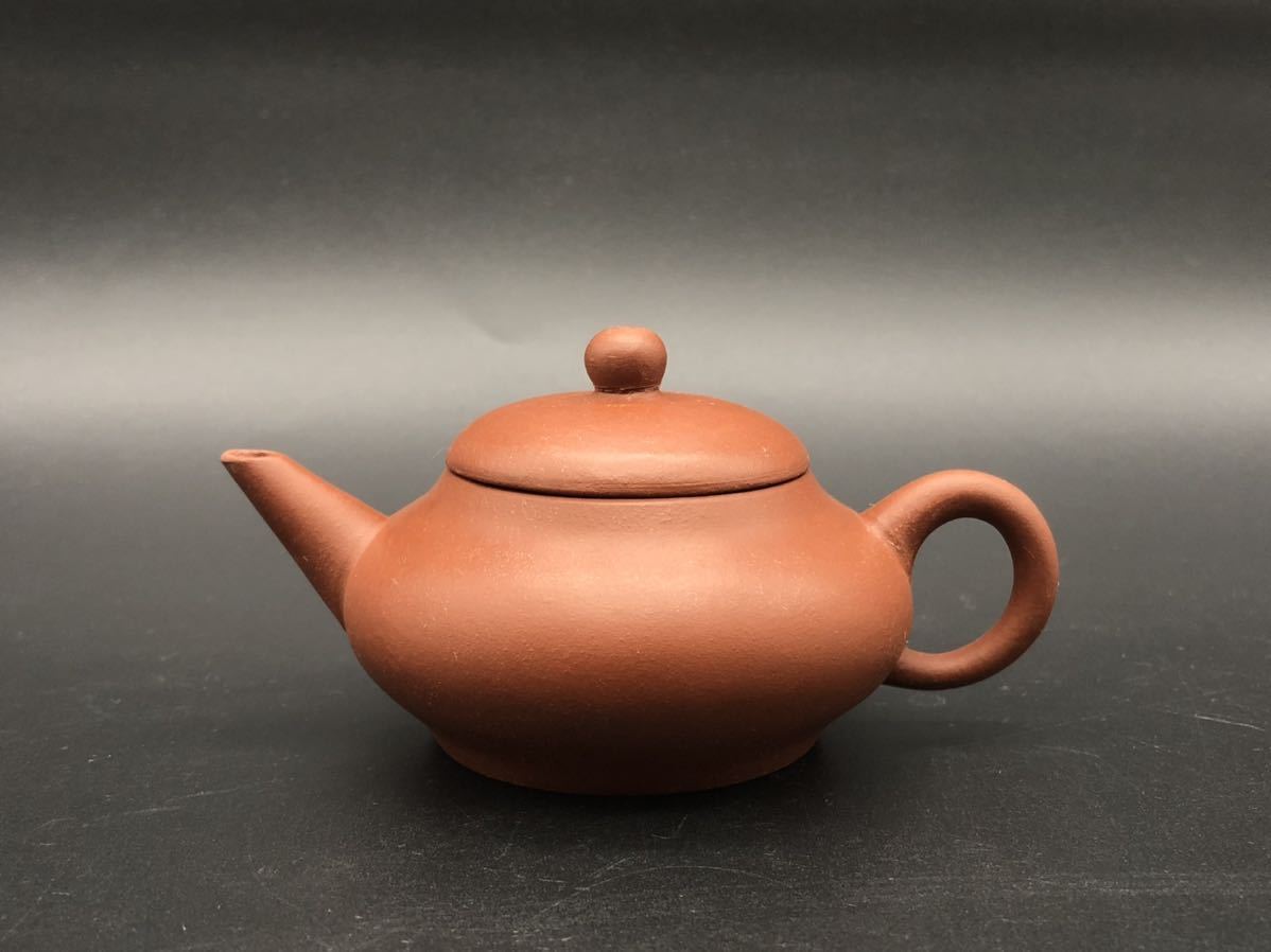 YH079 唐物 清-民國時代 色絵 花鳥図 汪章 在銘 水盂 書道具 文房具