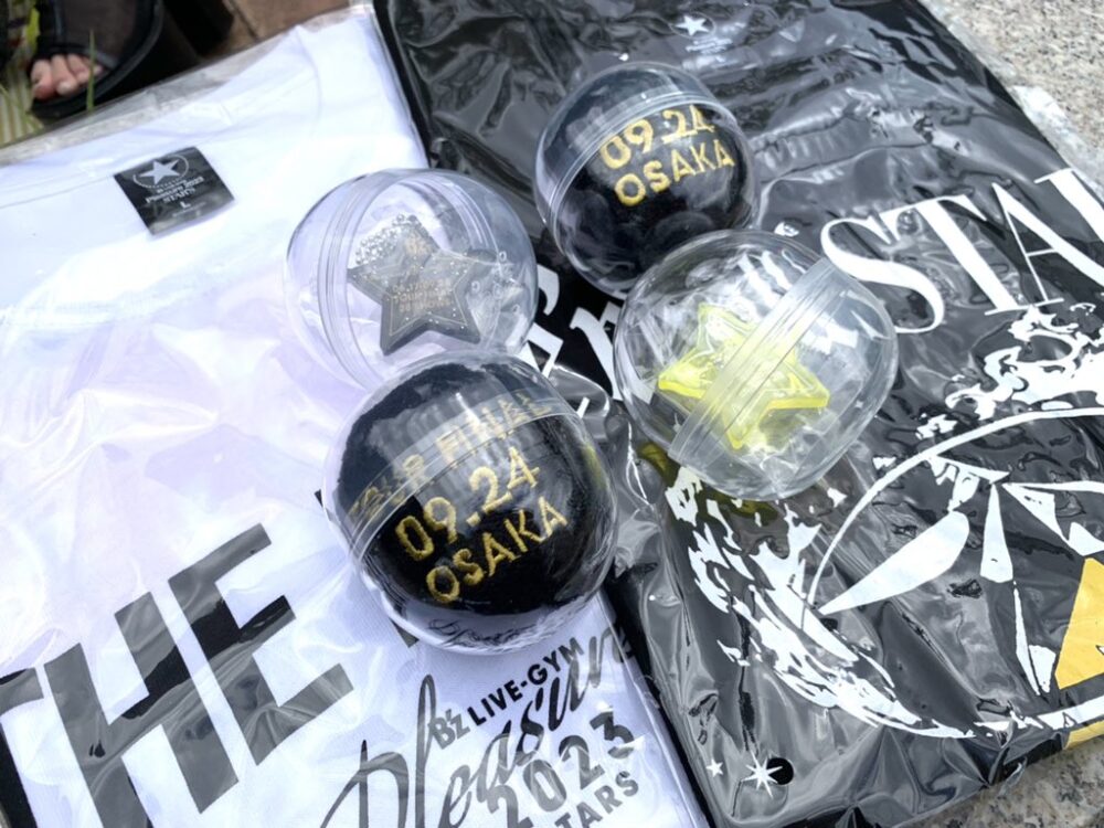 B'z ガチャガチャ 限定 チャーム&リストバンド セット9/21 B'z『STARS