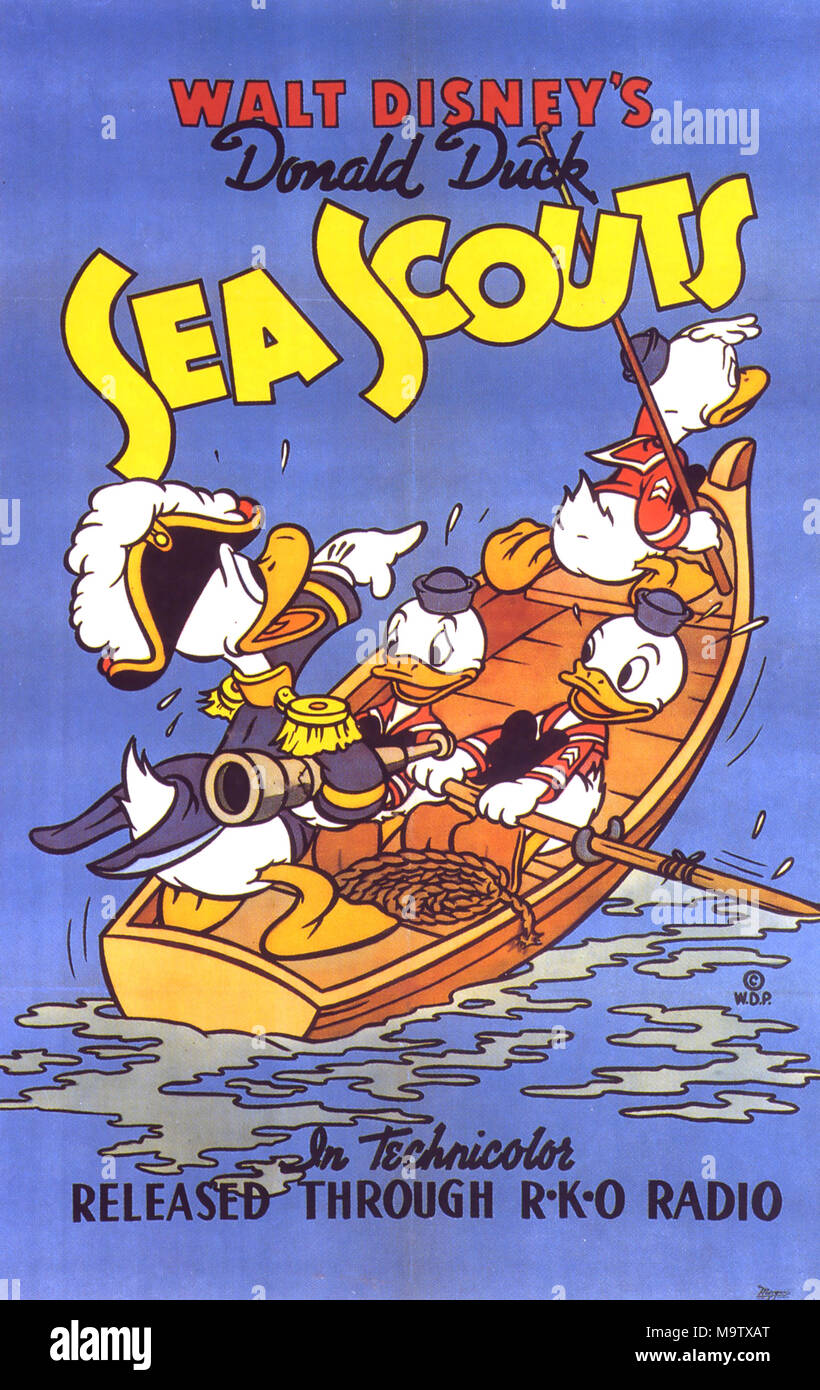 Walt Disney Donald Duck Sea Scouts パズル