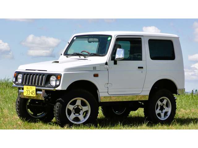 ジムニー JA22 リビルトエンジン新 全塗装新 リフトアップ 検 2年 5MT