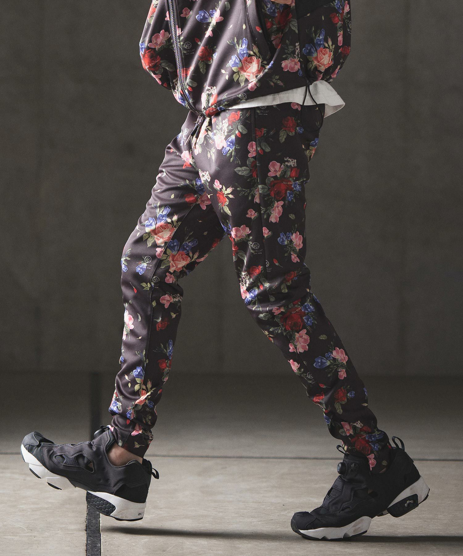 30%OFF【GLIMCLAP(グリムクラップ)】Tight fit track pants -revival