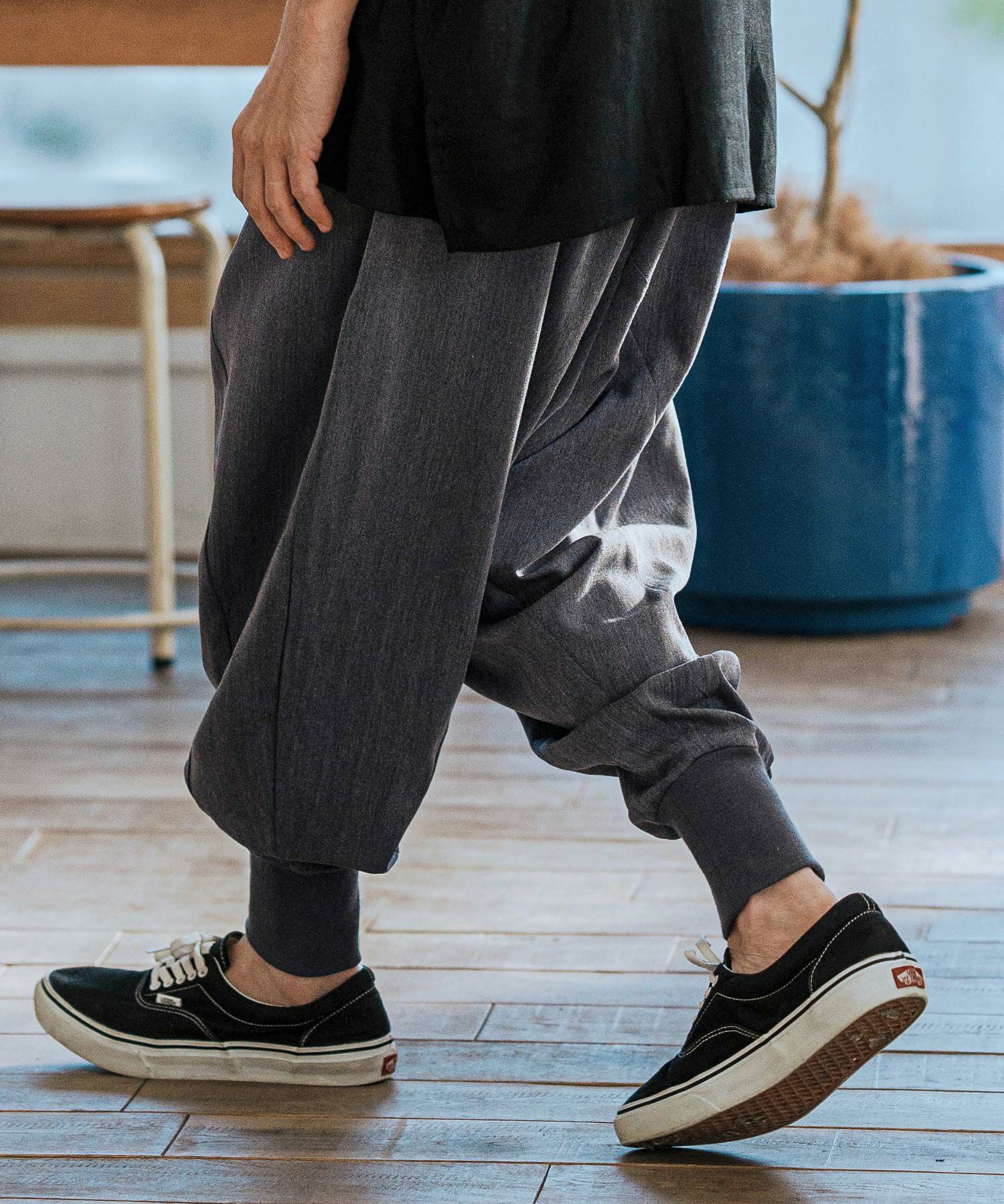 mp11508- サルエルテーパードパンツ ファッション CAMBIO(カンビオ