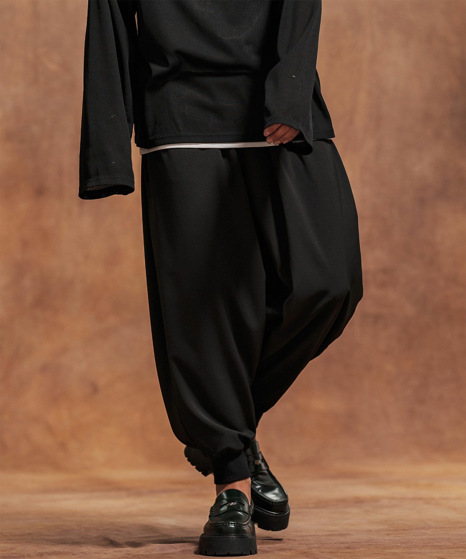 Jih Nunc バルーンパンツサルエルパンツ Jih Nunc(ジーヌンク)】リネン