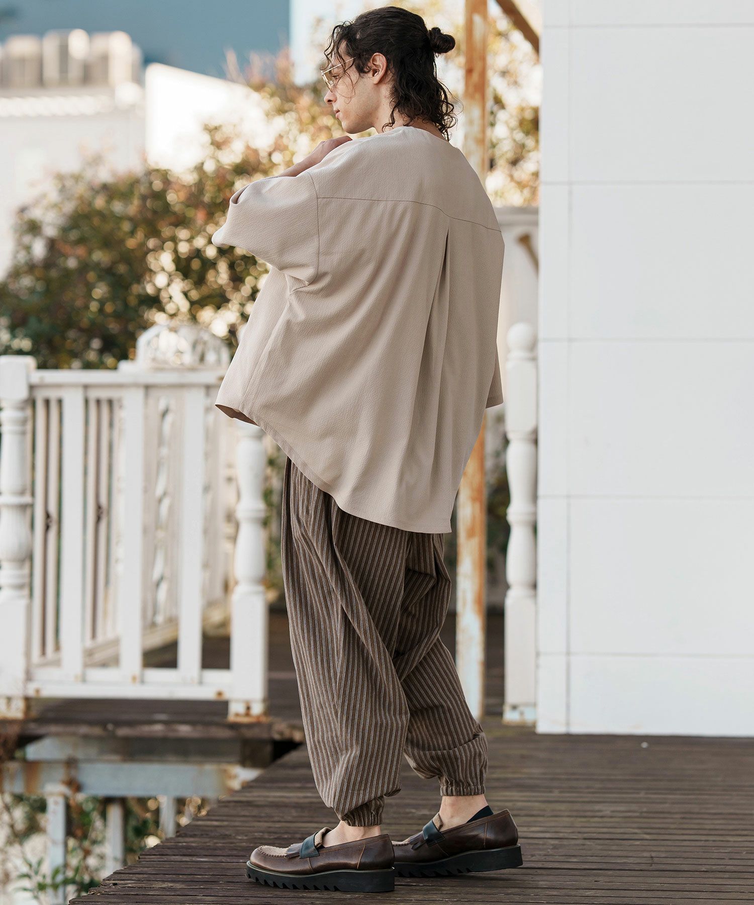 Damir doma バルーンパンツ コットンリネン Damir doma バルーンパンツ