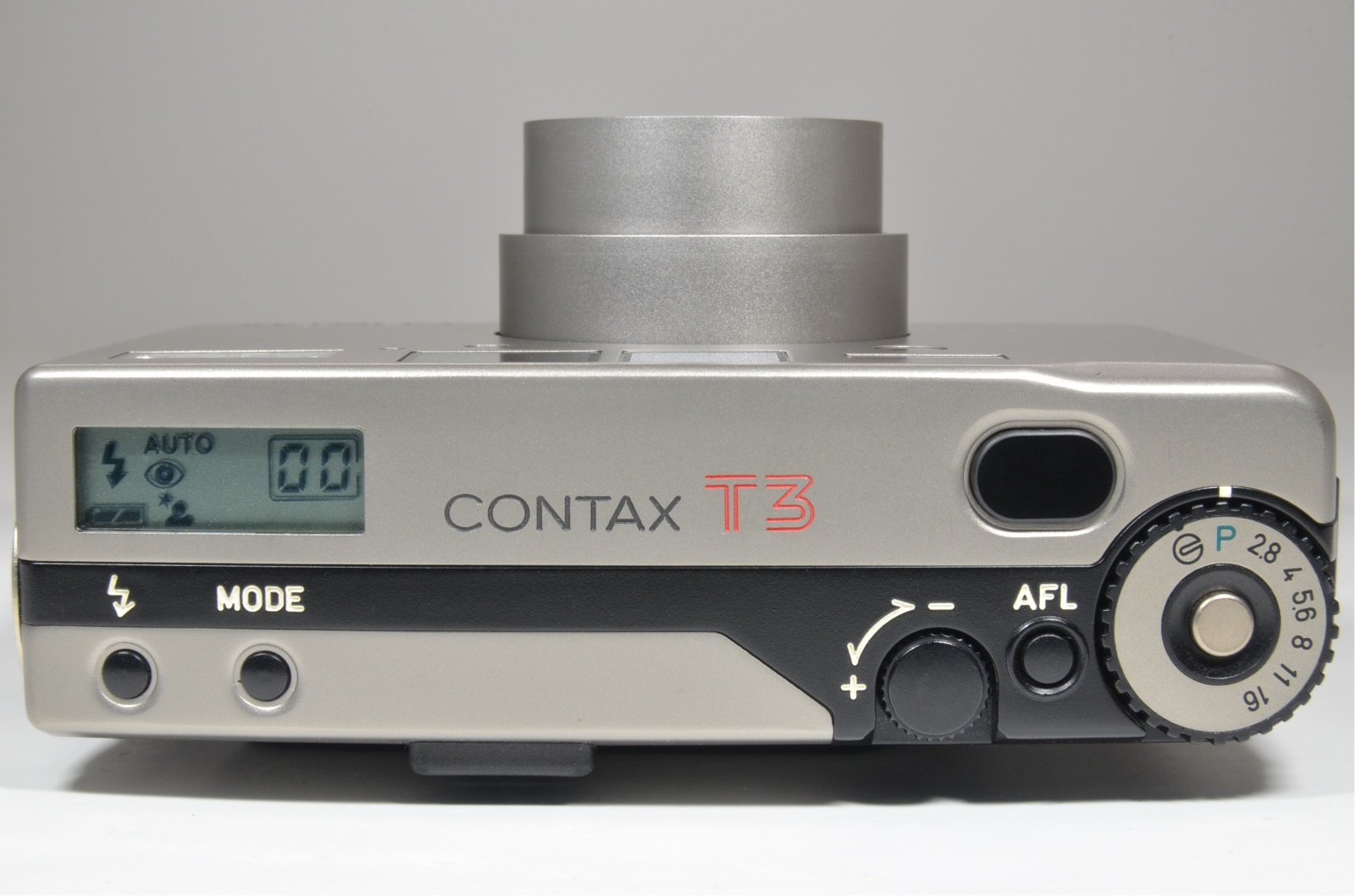 CONTAX T3 Data Back with Adapter, Filter and Lens Hood #a0655
