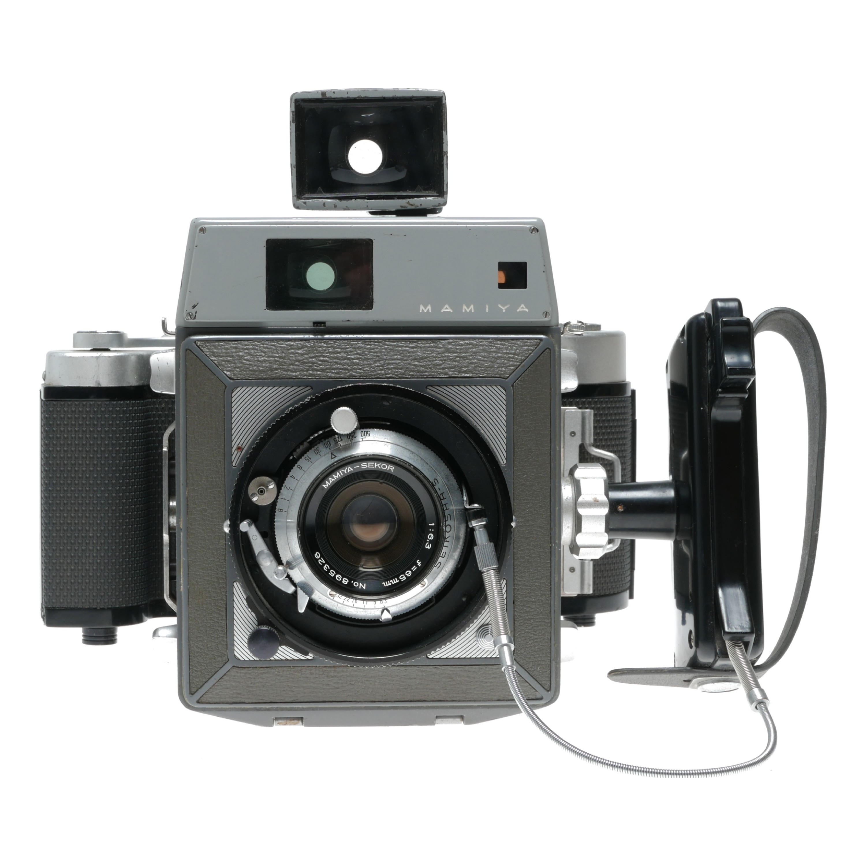 Buy mamiya universal press film camera set 3 lenses 3 backs