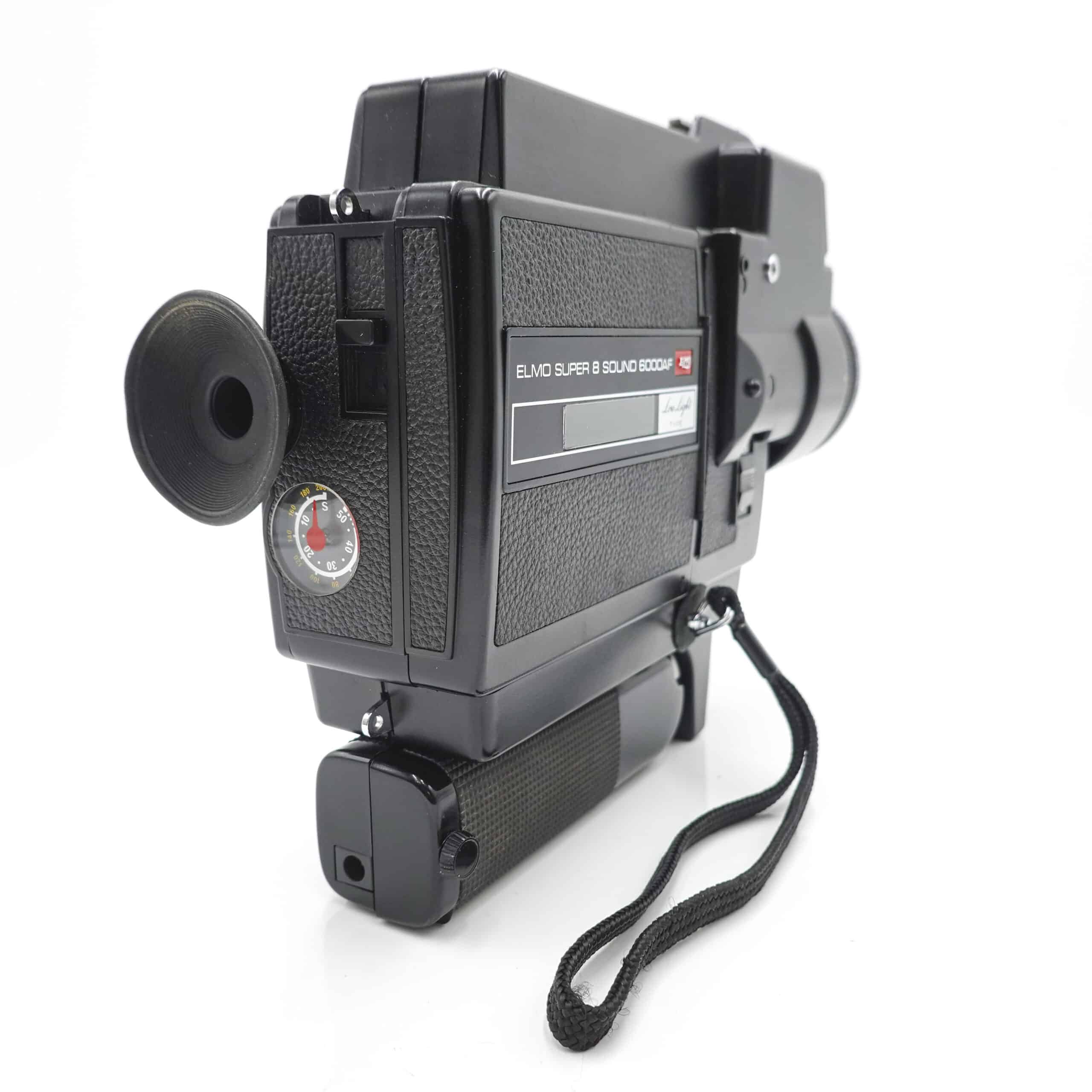 Elmo 6000AF Auto Focus Super 8 Camera - CameraCrate.com - Super 8