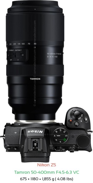 Nikon Z5 Camera and Nikon Z 28-400mm F4-8 VR Lens