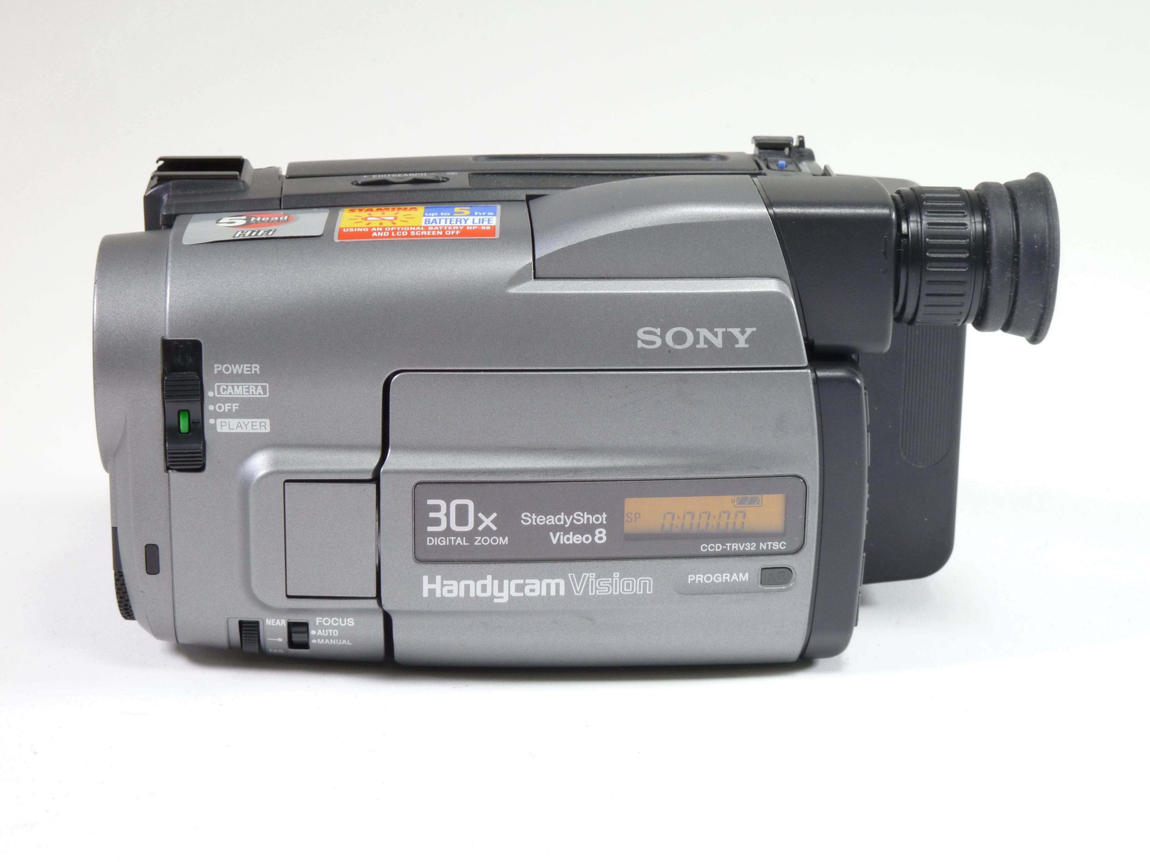 Sony CCD-TRV32 Video 8 Camcorder – Camera Exchange