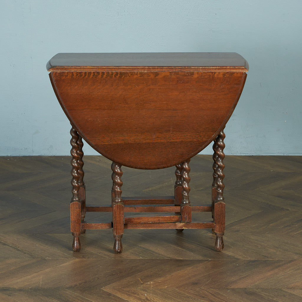 ドロップリーフテーブル 英国風 アンティーク ヴィンテージ ロココ調