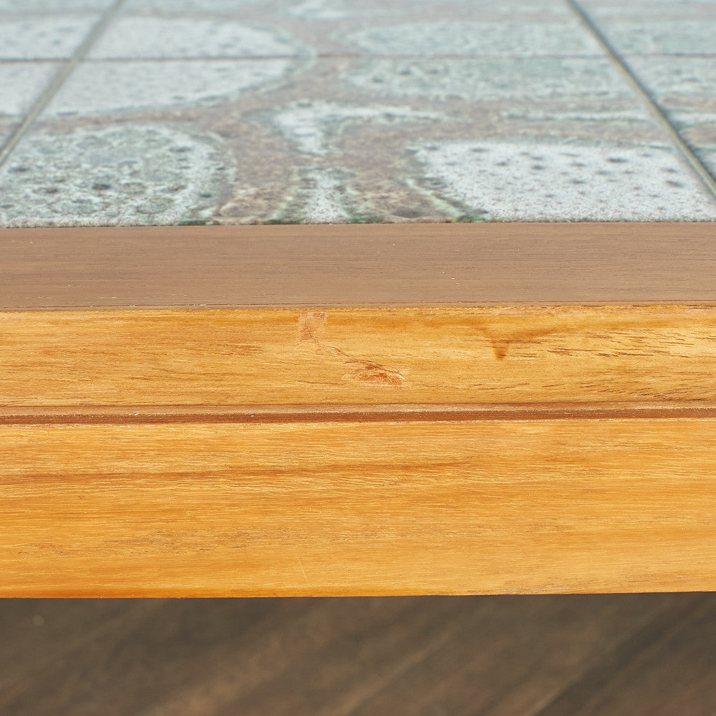 デンマークヴィンテージ タイルトップコーヒーテーブル #74900