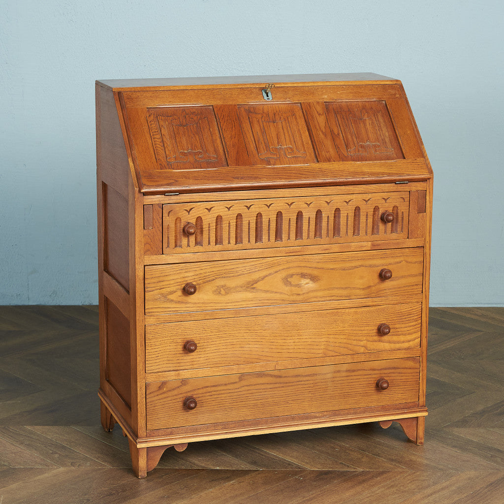 オーク クラシック ライティングビューロ – camori ヴィンテージ家具