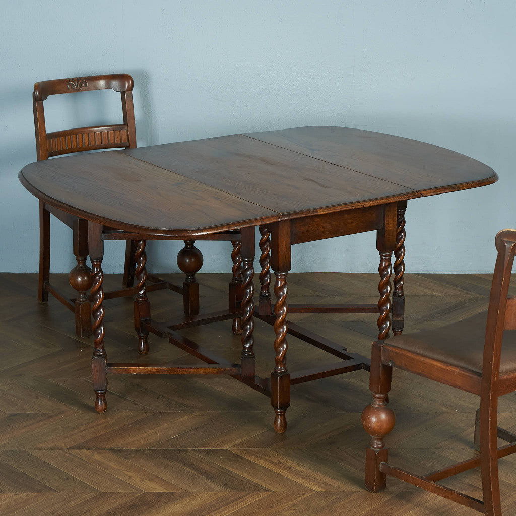 イギリス アンティーク 家具 ゲートレッグテーブル バタフライ 英国
