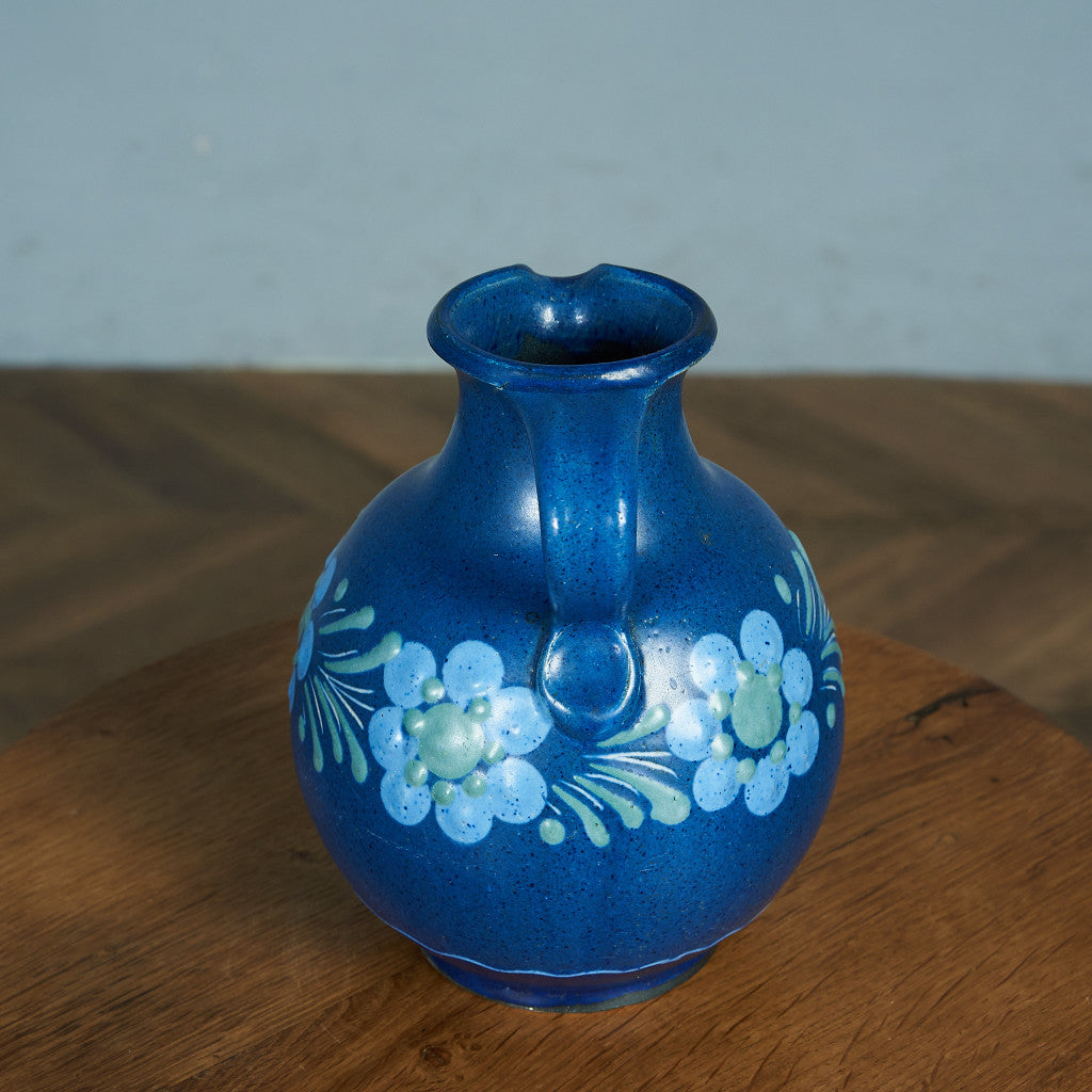 マルティーニ ガラス花器｜深紫の揺らぎが美しいヴィンテージフラワー