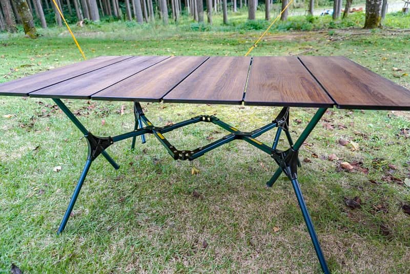 mont-bell マルチフォールディングテーブル ワイド(天板クリップ付き