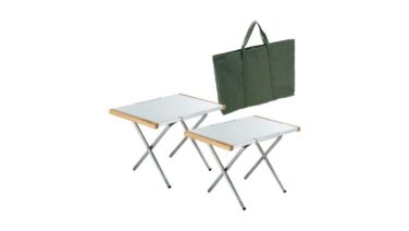 数量限定】ユニフレームから「焚き火テーブル（2枚）トートセット