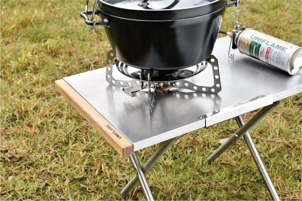 ユニフレーム 焚火テーブル棚付2卓&専用トート 楽天市場】【まとめ2台