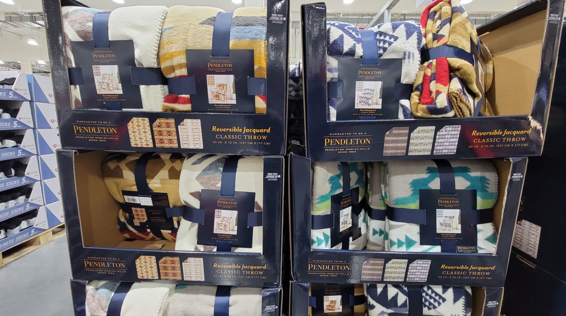 PENDLETON ペンドルトン リバーシブル ブランケット コストコ キャンプ