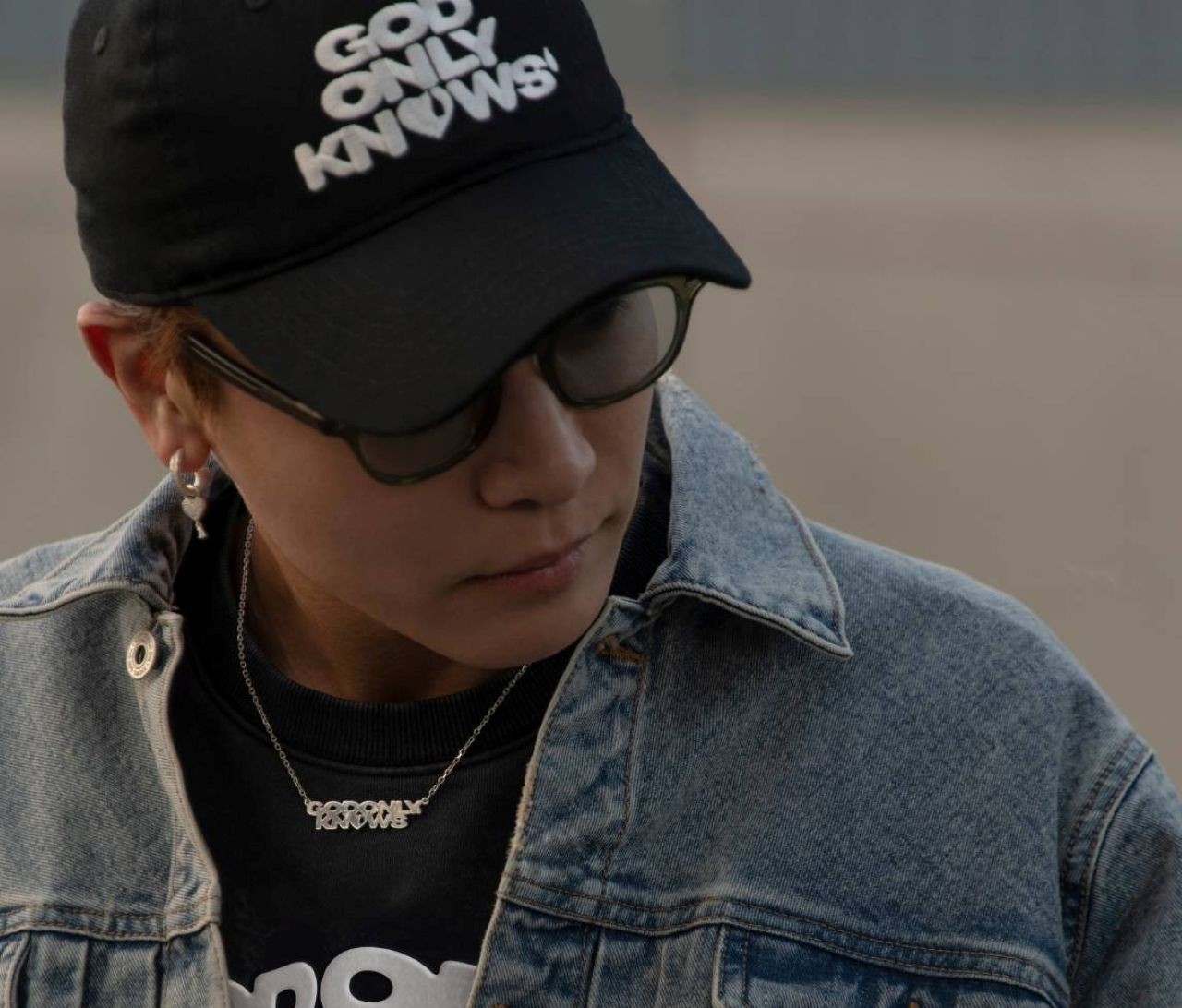 GOD ONLY KNOWS ロゴキャップ グリーン 岩田剛典着用カラー 岩田剛典