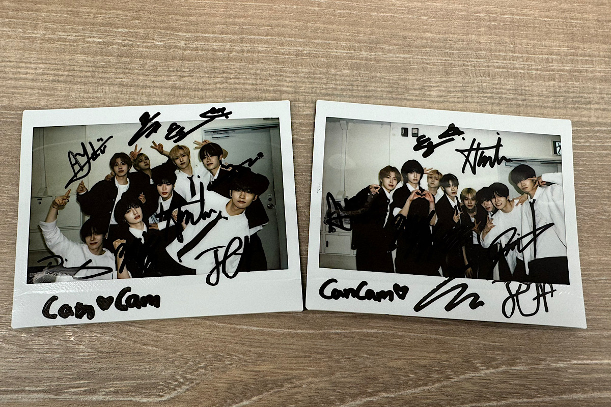 BTOB ミニョク ミンヒョク サイン チェキ tripleS ユビン JumpUp