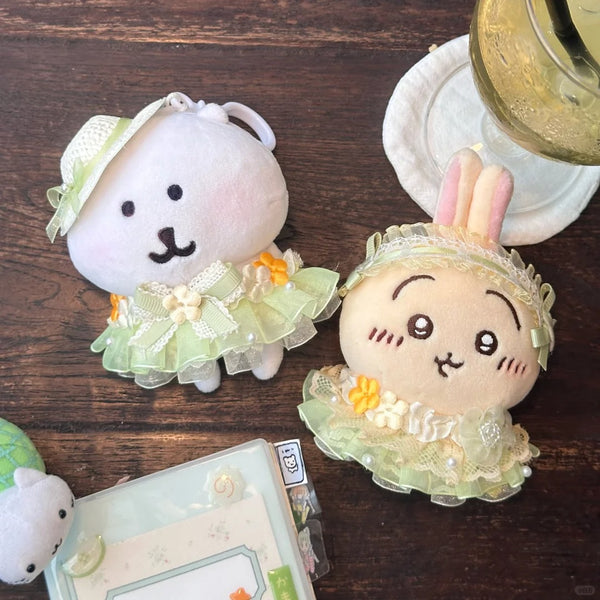 H*o様 自作ぬいぐるみ 無属性 ピンクでびゆ 20cm 無属性 着せ替え