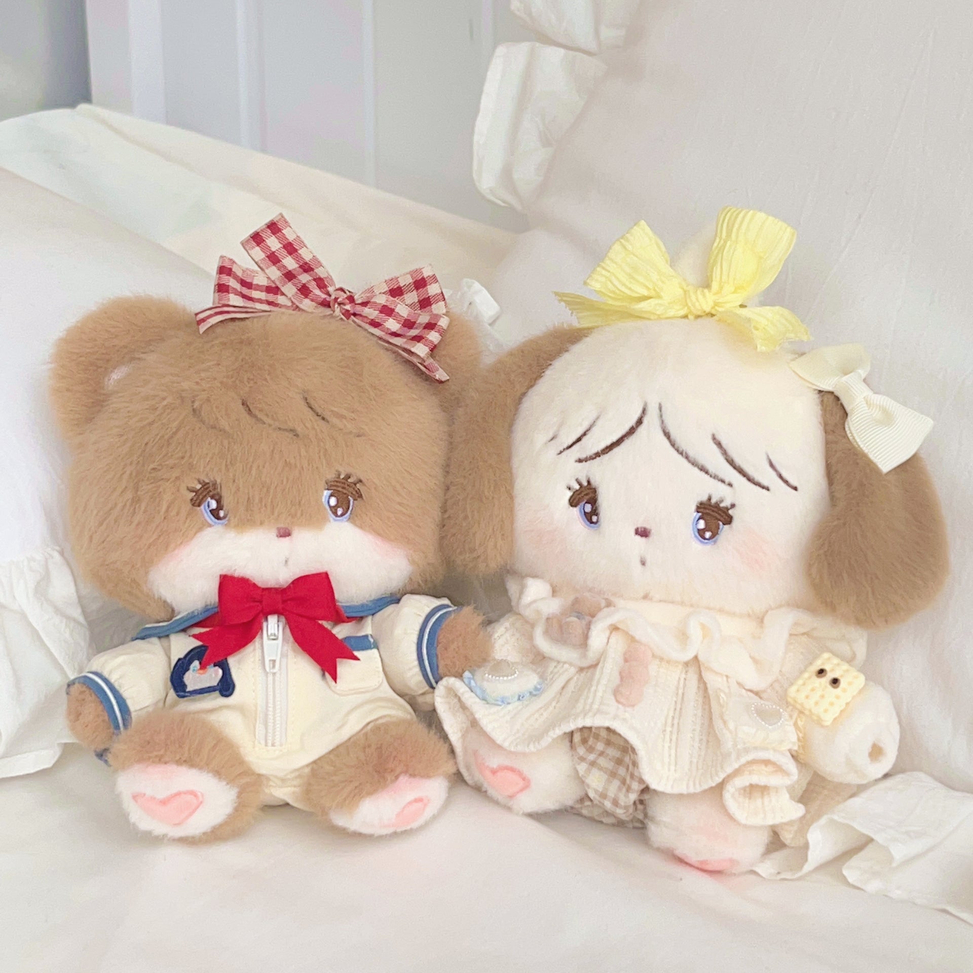 サンリオ pream プリィム 作家羊毛 テディベア ハンドメンド