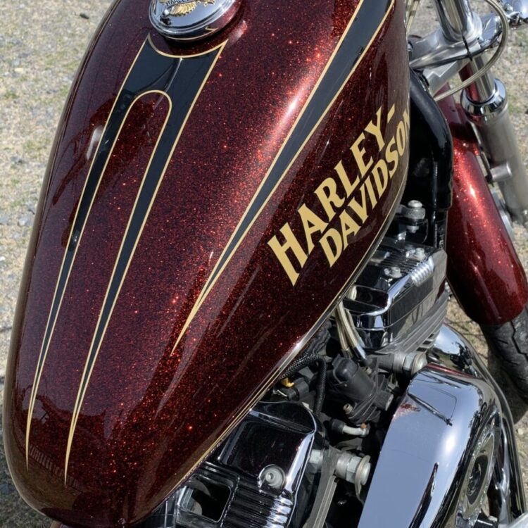 ハーレーダビッドソン スポーツスター タンク オリジナルペイント